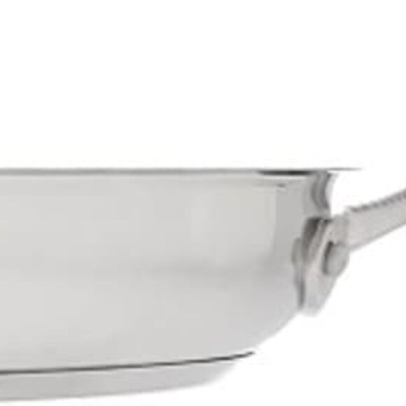 New 10-Inch Open Skillet, Chef's Classic Stainless Steel Cookware Collection - Picture 3 of 8